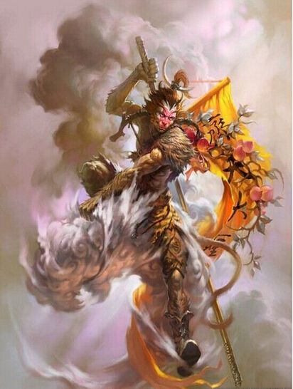 齐天大圣孙悟空纹身素材