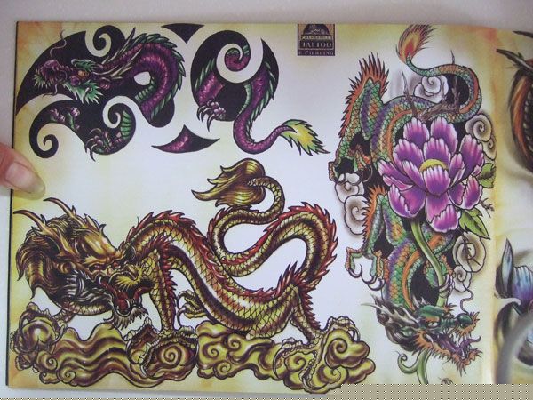 纹身龙图案素材
