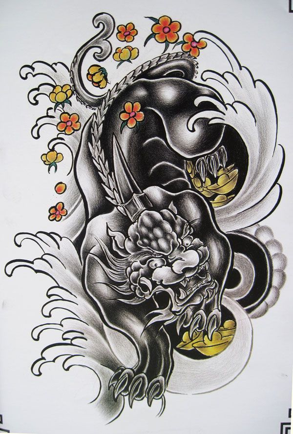 逸飞龙祥瑞纹身手稿合集（3）