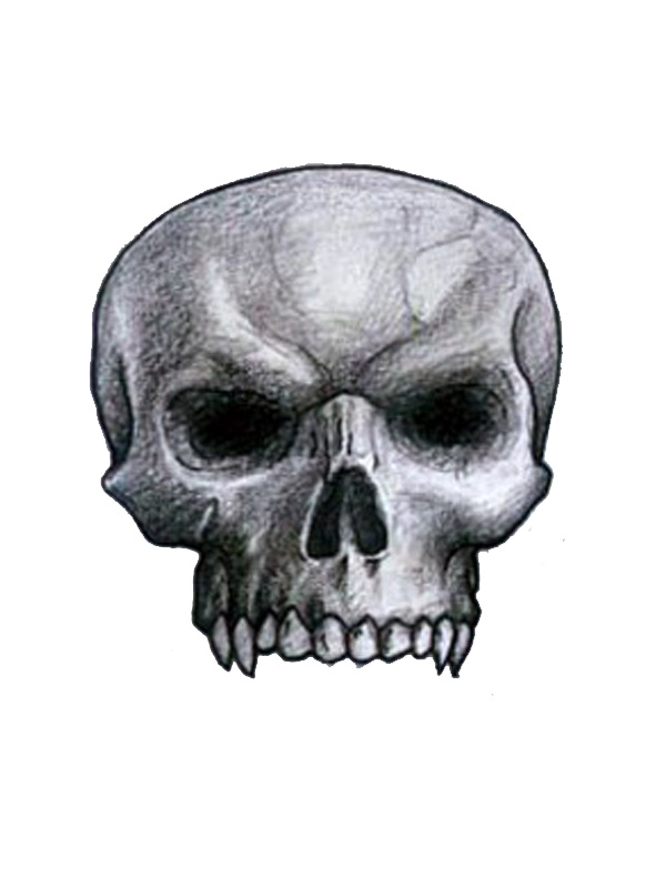 骷髅纹身手稿