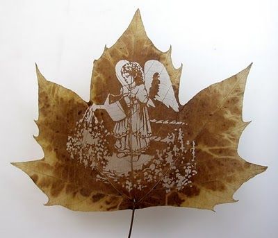 叶子纹身雕刻 神佛系列