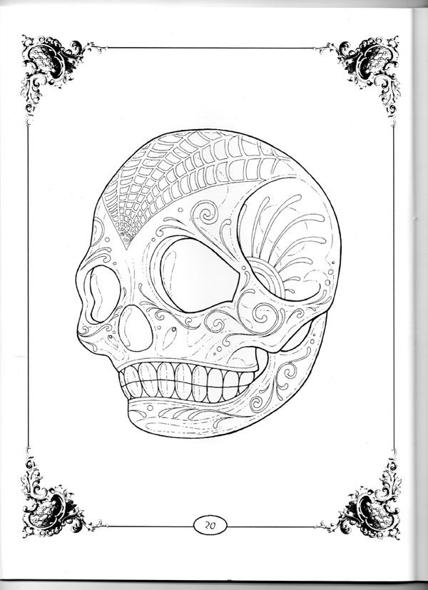 晨光骷髅纹身手稿合集（3）