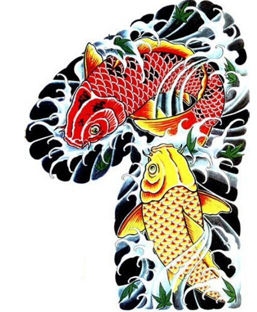 手臂半甲彩绘纹身素材