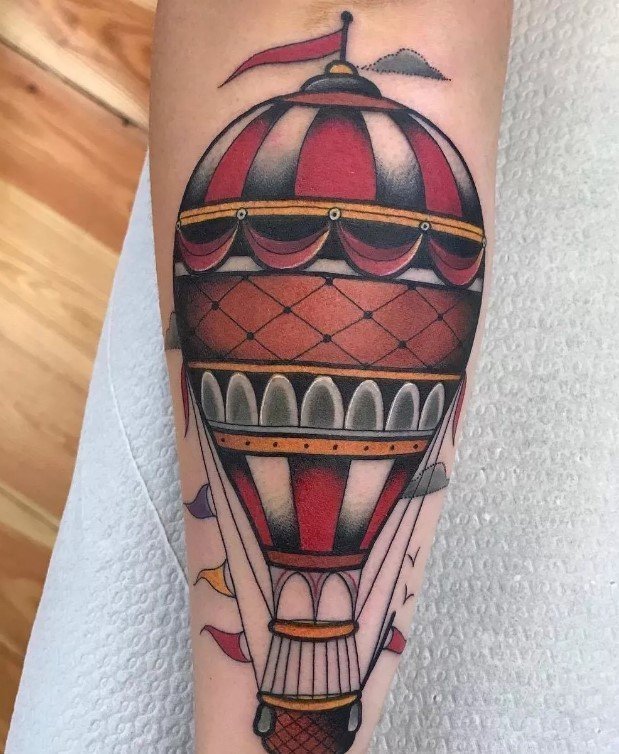 一组old school风格的纹身图案