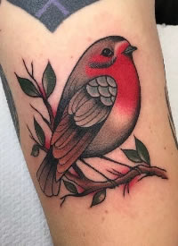 一组old school风格的纹身图案