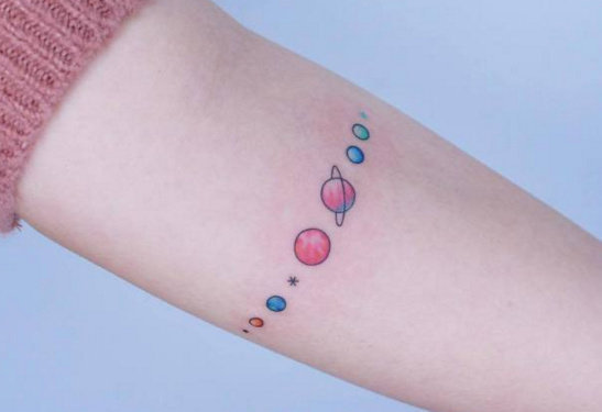 一组小清新的纹身图片欣赏