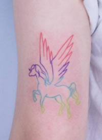 一组小清新的纹身图片欣赏