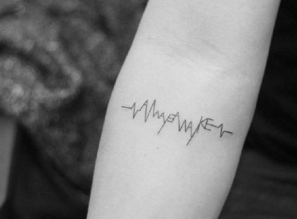 一组女生小清新字体纹身图案参考