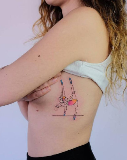 一组小尺寸的清新风格纹身图片