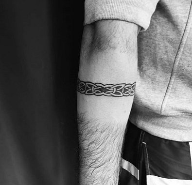 一组精致的臂环纹身图案欣赏