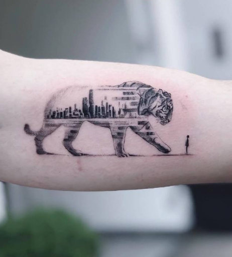 一组很有设计感的小清新纹身图案