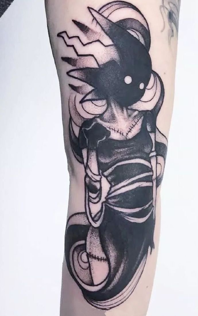 一组个性十足的暗黑纹身图片