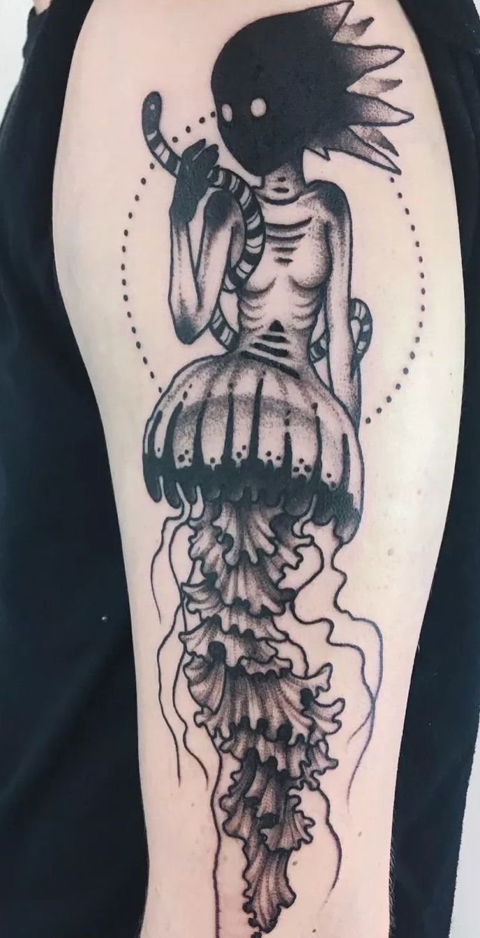 一组个性十足的暗黑纹身图片