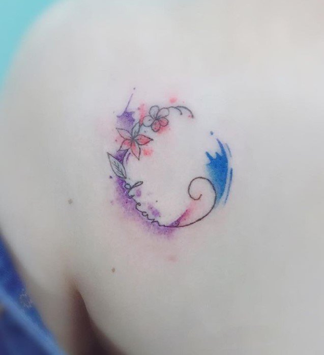 一组美爆了的小清新纹身图片