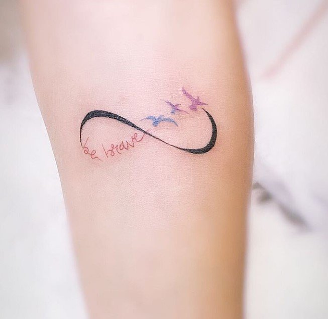 一组美爆了的小清新纹身图片