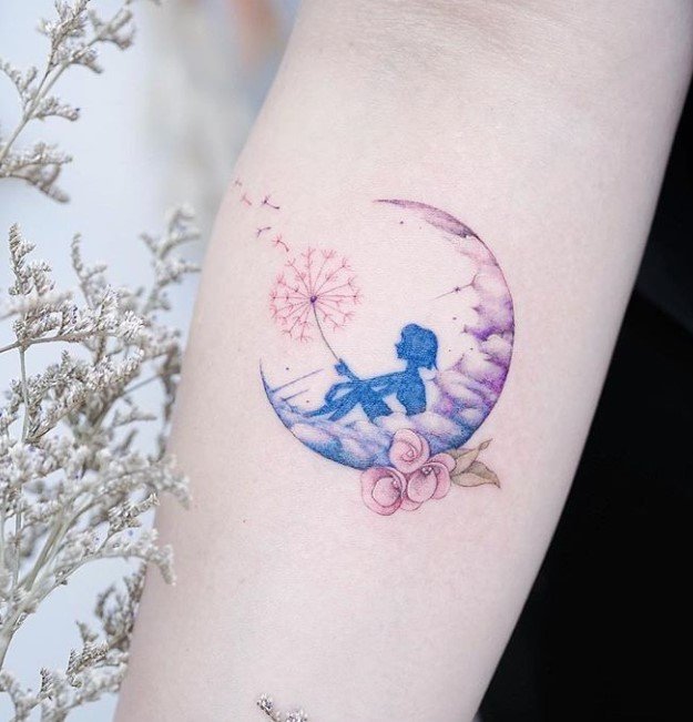 一组美爆了的小清新纹身图片