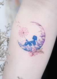 一组美爆了的小清新纹身图片