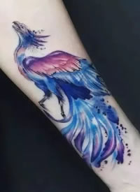 中国水墨风格的9组纹身作品赏析