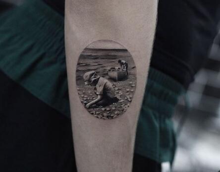 9张写实小纹身图片，清新个性又文艺