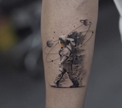 9张写实小纹身图片，清新个性又文艺