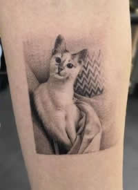 9张写实小纹身图片，清新个性又文艺