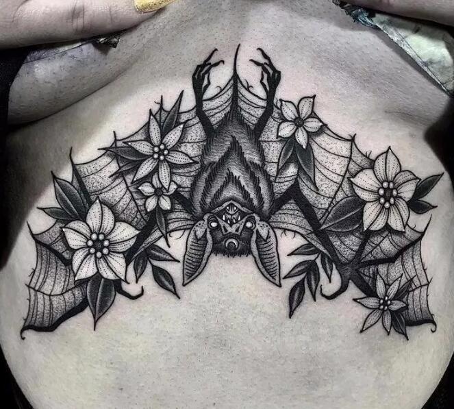 一组黑色纹身图案推荐，分外精致