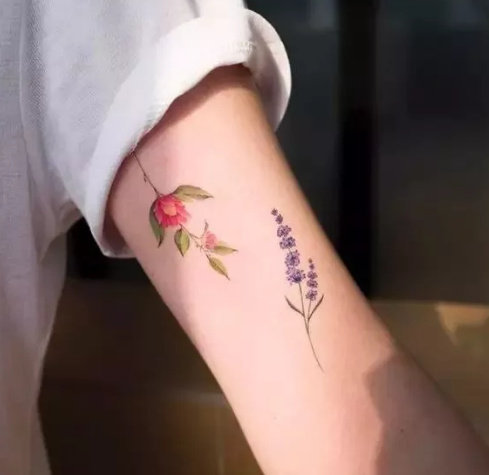 文艺气息爆棚的小清新纹身图片9张