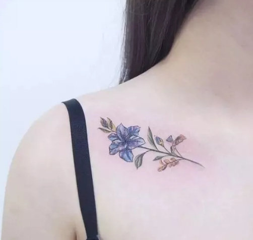 文艺气息爆棚的小清新纹身图片9张