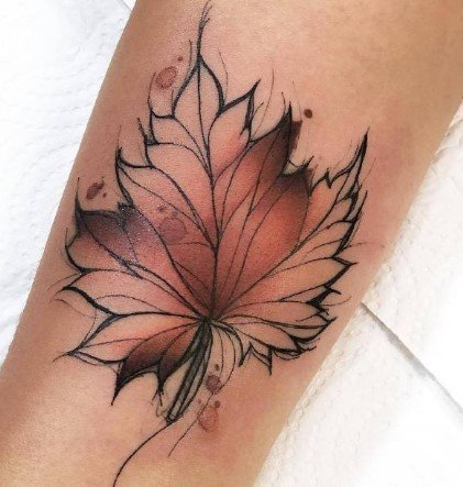 一组素描风水彩纹身作品赏析