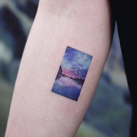 一组有趣而精致的小清新纹身图片