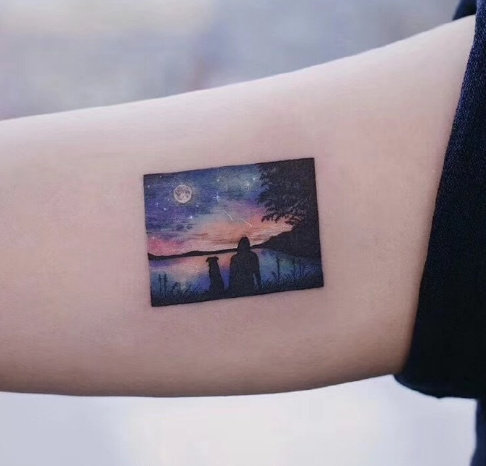 一组有趣而精致的小清新纹身图片