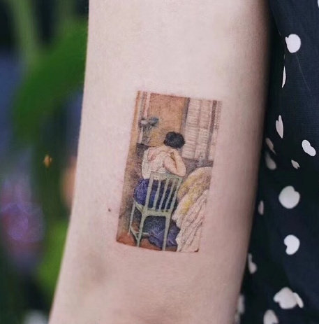 一组有趣而精致的小清新纹身图片