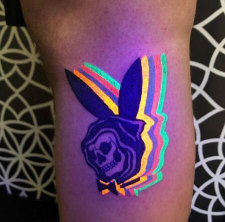 一组炫彩的彩色纹身作品赏析