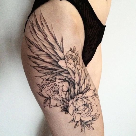 那些悄悄在大腿盛开的花朵