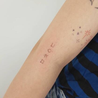 清新文艺的小纹身图案精选，低调有内涵