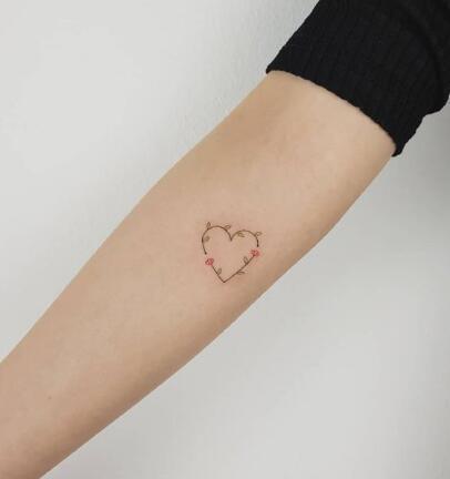 清新文艺的小纹身图案精选，低调有内涵