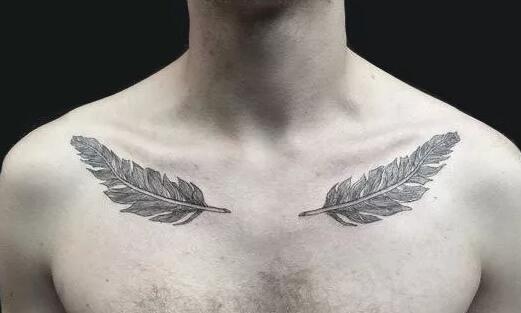9张男神专属的锁骨纹身图案鉴赏