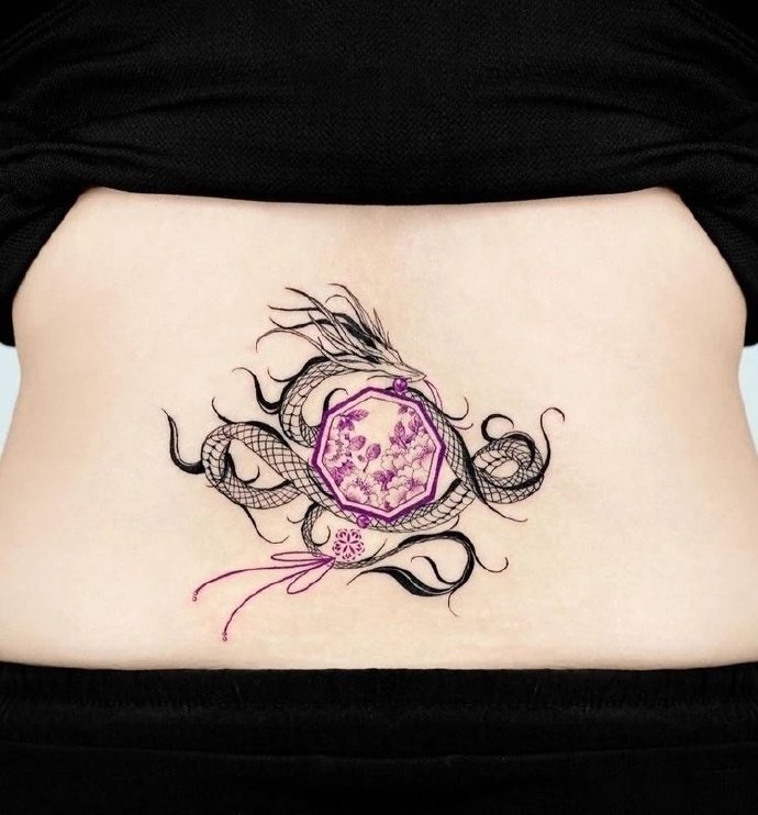 9张霸气威武的龙纹身图片