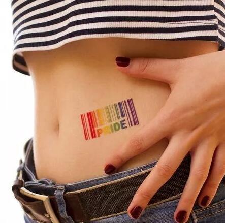 多彩色调的纹身图片，美丽极了