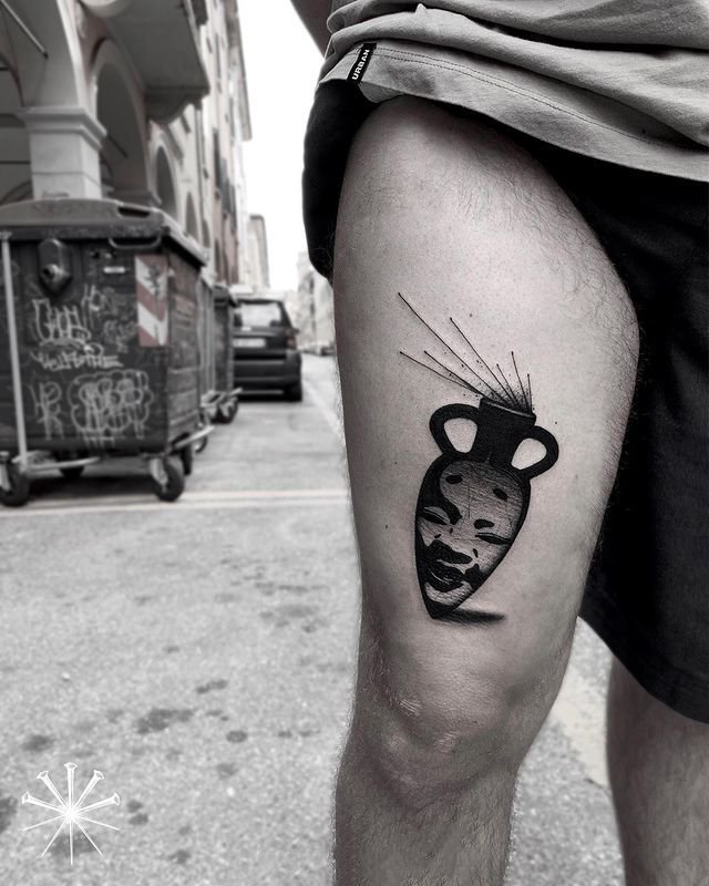 一组极具个性的创意纹身图片