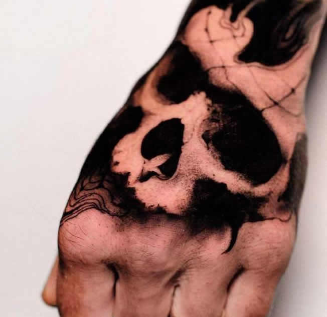 立体质感的暗黑系纹身图片9张