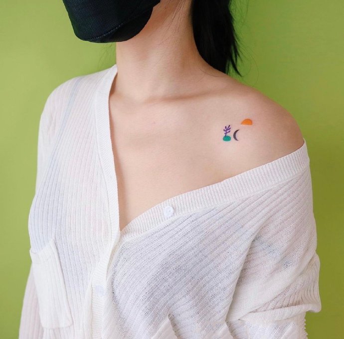 适合仙女们的小清新纹身图片9张