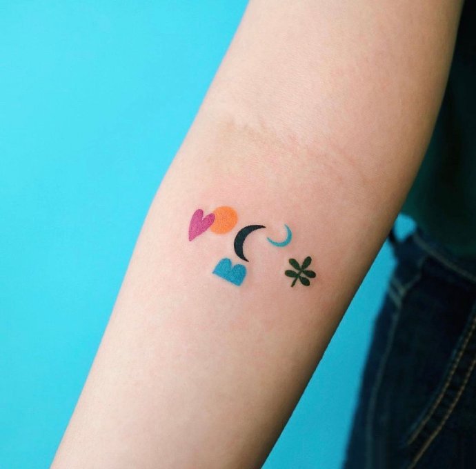 适合仙女们的小清新纹身图片9张