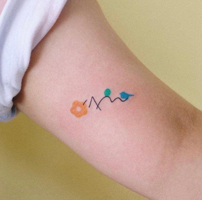 适合仙女们的小清新纹身图片9张