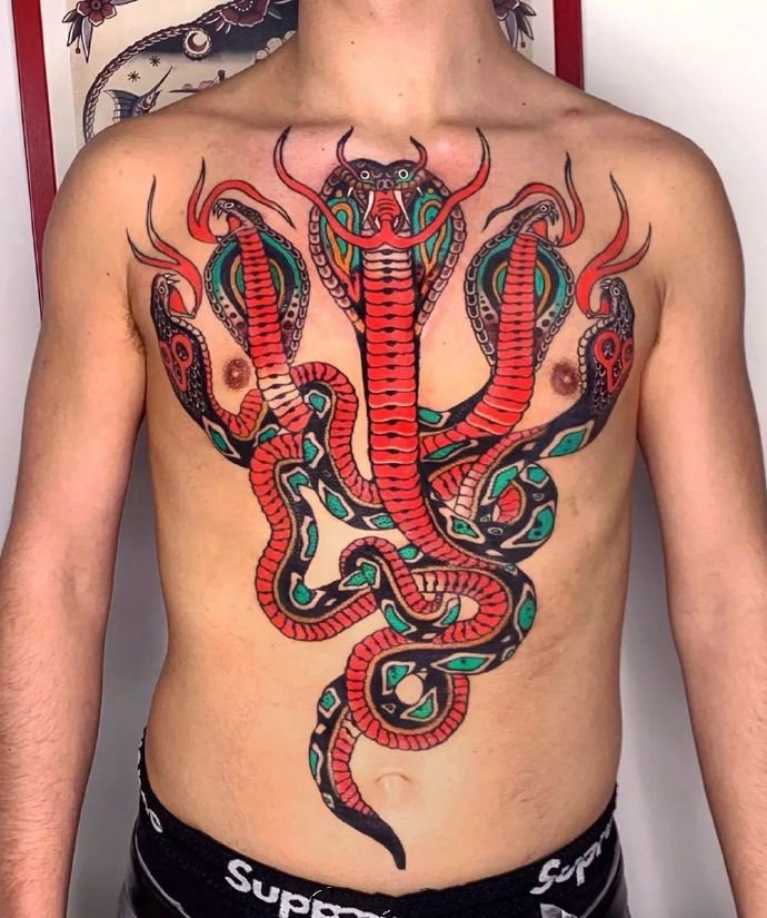 一组神秘带有复古韵味的纹身图片推荐