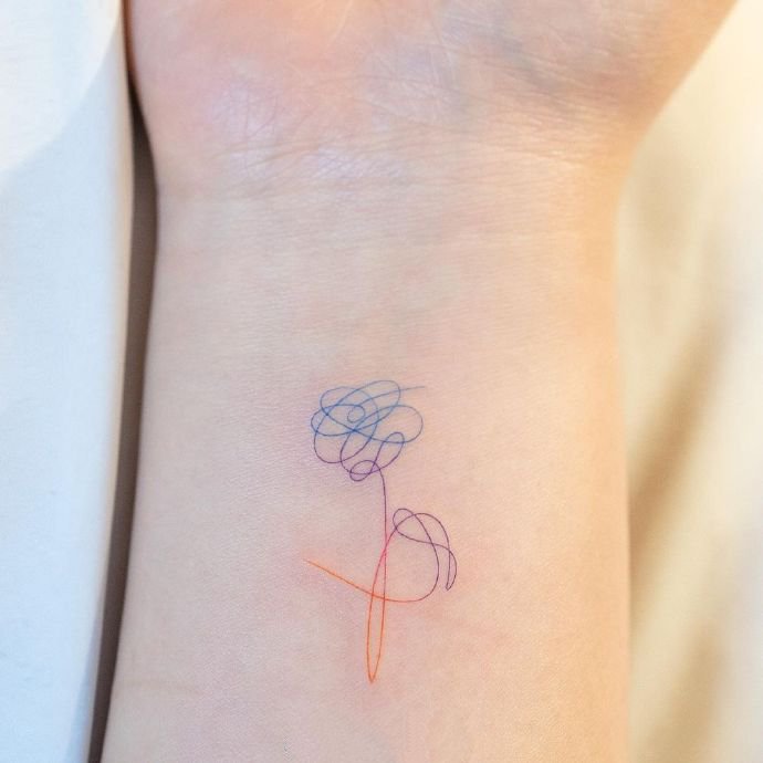 一组超级迷你的小纹身图片推荐