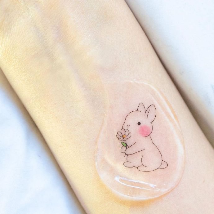 一组适合手腕上的小清新纹身图片