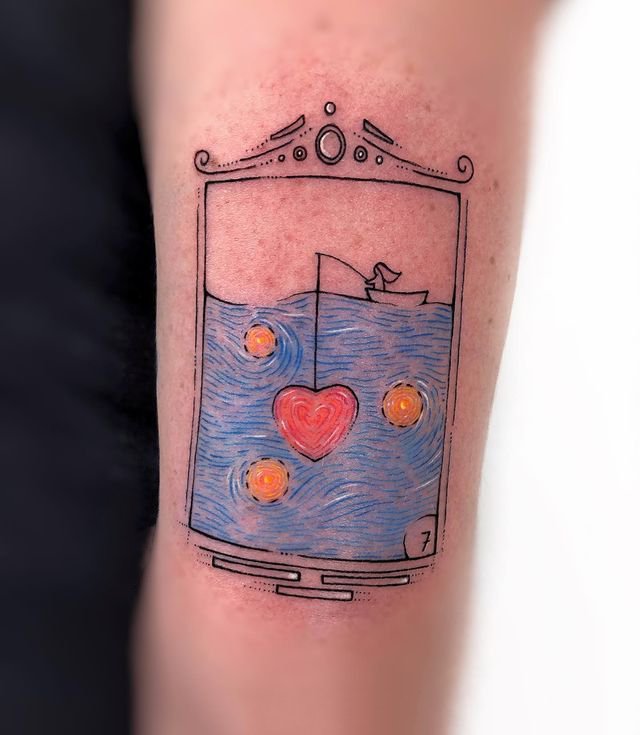 9张适合适合手臂上的卡通纹身图片