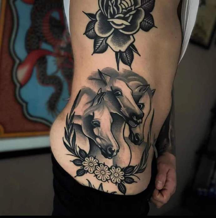 9张扎实且不失趣味的oldschool纹身图片