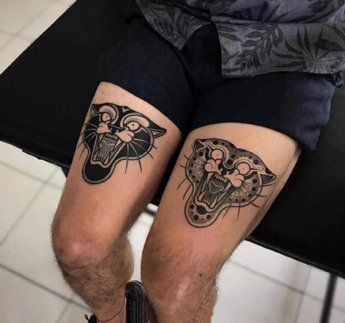 9张扎实且不失趣味的oldschool纹身图片